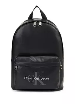 Черный мужской рюкзак monogram Calvin Klein