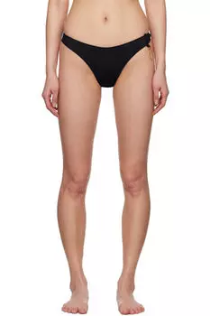 Черный плавки бикини Le Bas De Maillot Signature JACQUEMUS