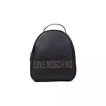 Черный полиэтиленовый рюкзак LOVE MOSCHINO