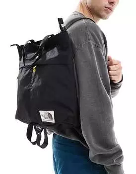 Черный рюкзак The North Face Berkeley с ручками и логотипом