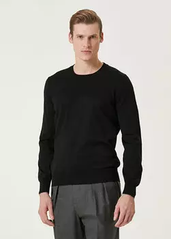 Черный свитер Brunello Cucinelli