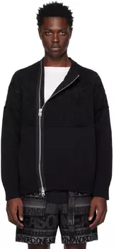 Черный свитер Eric Haze Edition sacai