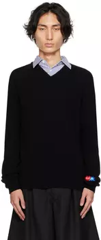 Черный свитер Invader Edition Comme des Garons