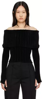 Черный свитер La Maille Duci Jacquemus
