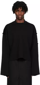 Черный свитер Rick Owens Tommy Lupetto