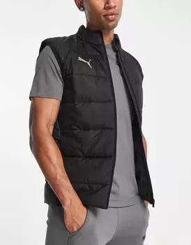 Черный утепленный жилет Puma Individual liga