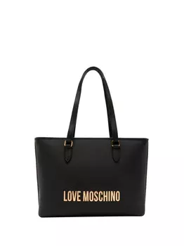 Черный женский шоппер Moschino