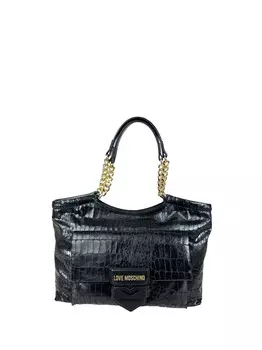Черный женский шоппер Moschino