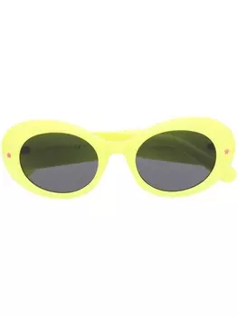 Chiara Ferragni солнцезащитные очки L.A. Eye, желтый