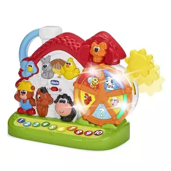 Chicco, интерактивная игрушка «Говорящая ферма»