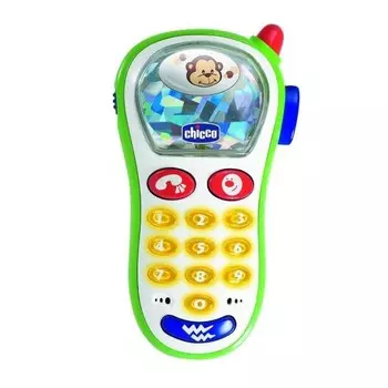 Chicco, интерактивный игрушечный телефон с камерой.