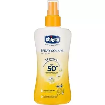 Chicco Солнечное молочко-спрей SPF50 150мл