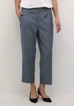 Чино ULRIKKE Kaffe, цвет indigo pinstripe