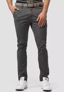 Чино WALLER INDICODE JEANS, цвет pewter