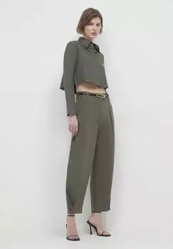 Чиносы BARREL FIT Calliope, темно-зеленый