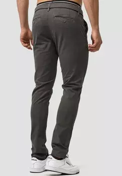 Чиносы INDICODE JEANS, темно-серый