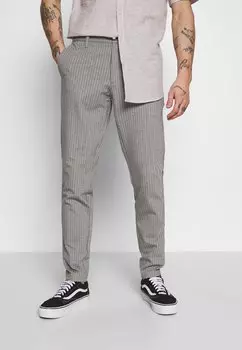 Чиносы ONSMARK STRIPE GW 3727 NOOS Only & Sons, светло-серый меланж