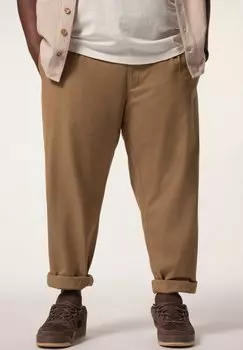 Чиносы PLEAT-FRONT TAPERED STHUGE, песочный