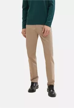 Чиносы TOM TAILOR, коричневый