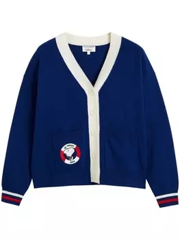 Chinti & Parker кардиган Snoopy, синий