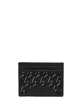 Christian Louboutin картхолдер с монограммой, черный