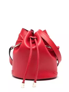 Christian Louboutin кожаная сумка-ведро, красный