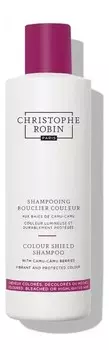 Christophe, Robin Шампунь Color Shield с ягодами камю-каму, Нежный шампунь, защищающий цвет окрашенных и осветленных волос, 250 мл Christophe Robin