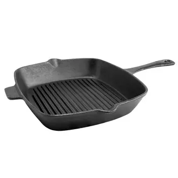 Чугунная сковорода Bed Bath & Beyond 10 дюймов, черный