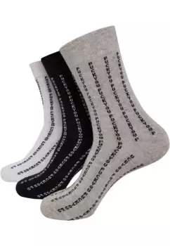 Чулки MisterTee "MisterTee Unisex Fuck You Socks 3-Pack" (1 пара), белый
