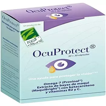Cien Por Cien Natural Ocuprotect 30 жемчужин + 30 растительных капсул - 100 г, 100% Natural