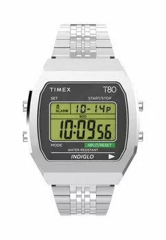 Цифровые часы LAB Timex, серебристый