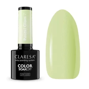 CLARESA Гибридный лак для ногтей PASTEL GLAM 7 5 г