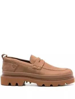 Clarks лоферы Badell Step, коричневый