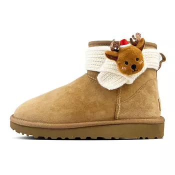 CLASSIC MINI Зимние ботинки женские белый Ugg