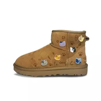 CLASSIC MINI Зимние ботинки женские Ugg, цвет Chestnut