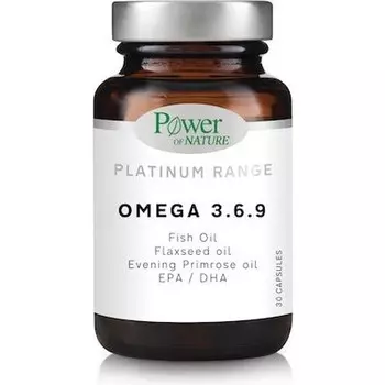 Classics Platinum Omega 369 Добавка для сердца, мозга и зрения 30 капсул Power Health