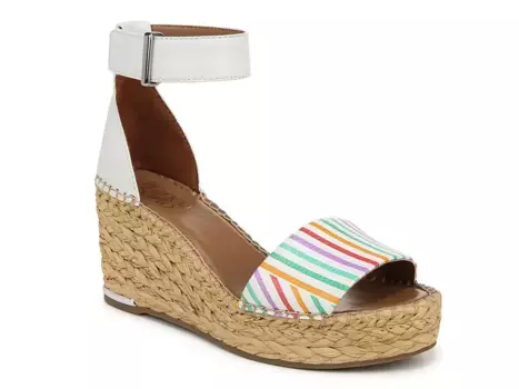 Clemens Wedge Сандалии Franco Sarto, White