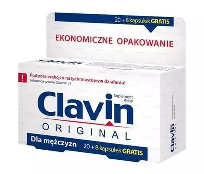 Clvin Original, пищевая добавка, 28 капсул Simply You