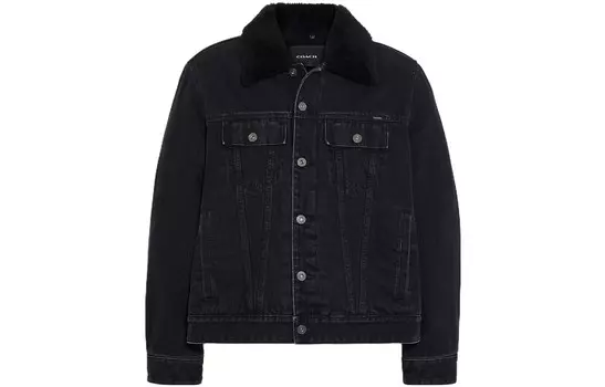 COACH Мужская куртка, цвет Black