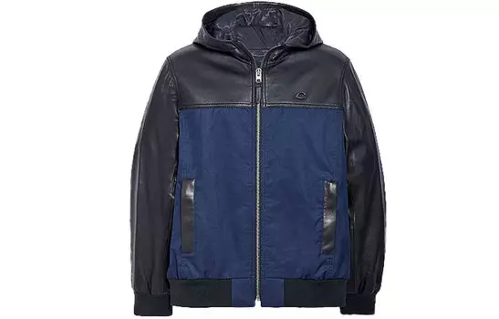 COACH Мужская куртка, цвет Black/Blue