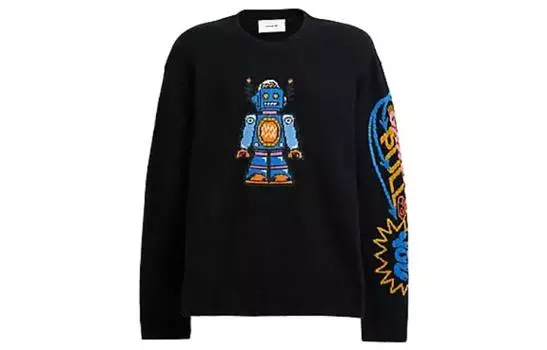 COACH Мужской свитер, цвет Black