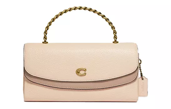 COACH Сумка-цепочка Blair Cow Leather, сумка через плечо, женская, белая