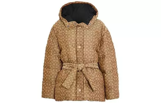 COACH Женская куртка, цвет Khaki