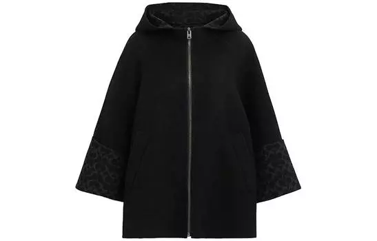 COACH Женская накидка, цвет Black