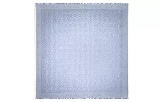 COACH Женская шаль, Blue