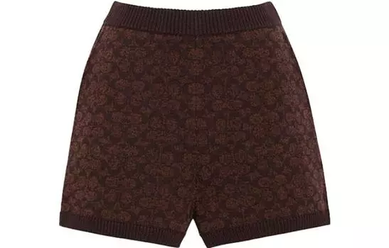 COACH Женские повседневные шорты, цвет Brown