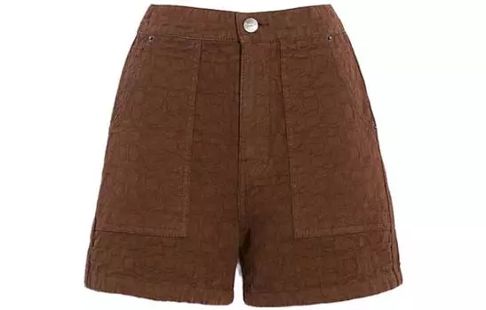 COACH Женские повседневные шорты, цвет Brown