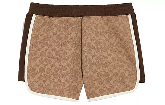 COACH Женские повседневные шорты, цвет Brown