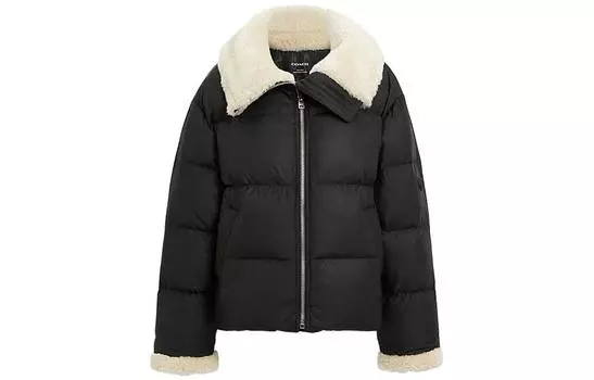 COACH Женский пуховик, цвет Black