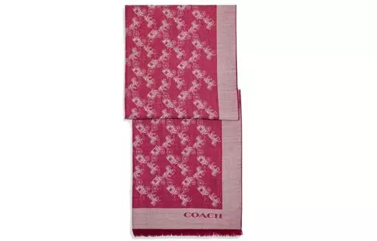 COACH Женский шарф, Fuchsia